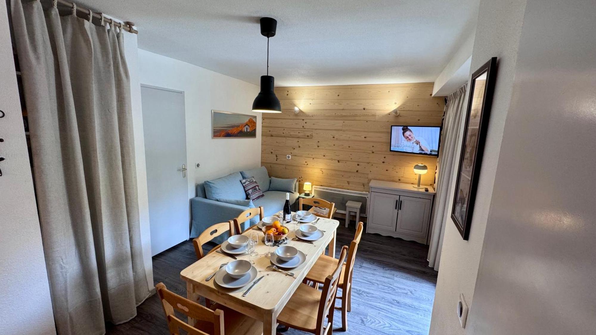 Aux Portes Du Parc National De La Vanoise Appartement Termignon Val Cenis Avec Wifi 外观 照片